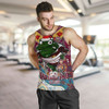 Cane Toads Christmas Men Tank Top - Super Maroon Cane Toads