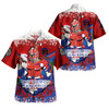 Newcastle Hawaiian Shirt - Merry Christmas Newcastle Indigenous Hawaiian Shirt
