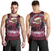 Queensland Maroons Christmas Men Tank Top - Custom Maroons Cane Toad Aboriginal Inspired Men Tank Top