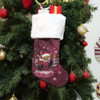 Cane Toads Christmas Stocking - Maroons Cane Toads Aboriginal Inspired Christmas Stocking