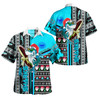 Cronulla Hawaiian Shirt - Merry Christmas Super Surfrider Cronulla Snowflakes Ho Ho Ho Hawaiian Shirt