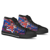 Newcastle Christmas High Top Shoes - Merry Christmas Newcastle Indigenous High Top Shoes