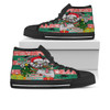 Souths Christmas High Top Shoes - Merry Christmas Super Souths With Ball And Patterns High Top Shoes