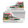 Souths Christmas High Top Shoes - Merry Christmas Super Souths With Ball And Patterns High Top Shoes