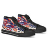 Sydney Christmas High Top Shoes - Merry Christmas Sydney Indigenous High Top Shoes