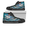 Cronulla Christmas High Top Shoes - Custom Merry Christmas Super Cronulla Indigenous High Top Shoes