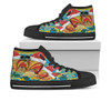 Gold Coast Christmas High Top Shoes - Custom Merry Gold Coast Christmas Indigenous High Top Shoes