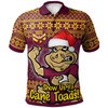 Cane Toads Polo Shirt - Custom Christmas Show Us Ya Cane Toads Polo Shirt