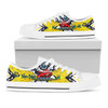 North Queensland Christmas Low Top Shoes - Merry Christmas Super North Queensland With Sea Turtles And Footprints Dot Art Painting
