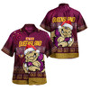 Cane Toads  Hawaiian Shirt - Custom Christmas QLD Maroons Cane Toads Aboriginal Inspired