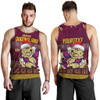 Cane Toads Men Tank Top - Custom Christmas QLD Maroons Cane Toads Aboriginal Inspired Men Tank Top