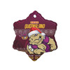 Cane Toads  Ornaments - Christmas QLD Maroons Cane Toads Aboriginal Inspired Ornaments