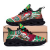 Souths Christmas Clunky Shoes - Merry Christmas Super Souths With Ball And Patterns Clunky Shoes