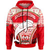 Redcliffe Dolphins Hoodie - Custom Christmas Redcliffe Dolphins Mascot Hoodie