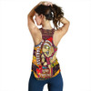 Cane Toads Christmas Women Racerback Tank - QLD Go Maroons Cane Toads Aboriginal Inspired With Snowflake