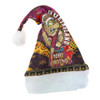 Cane Toads Christmas Hat - QLD Go Maroons Cane Toads Aboriginal Inspired With Snowflake Christmas Hat