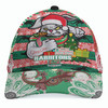 South Sydney Rabbitohs Christmas Cap - Merry Christmas Super South Sydney Rabbitohs With Ball And Patterns Cap