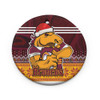 Brisbane Broncos Christmas Ornaments - Brisbane Broncos Pride Since 1988 Aboriginal Inspired and Ugly Pattern Christmas Ornaments