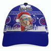 Canterbury-Bankstown Bulldogs Christmas Cap - Canterbury-Bankstown Bulldogs Ugly Christmas And Aboriginal Patterns Cap