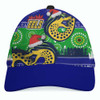 Parramatta Eels Christmas Cap - Parramatta Eels Ugly Christmas And Aboriginal Patterns Cap