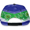 Parramatta Eels Christmas Cap - Parramatta Eels Ugly Christmas And Aboriginal Patterns Cap