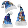 Canterbury-Bankstown Bulldogs Christmas Hat - Pride To Be A Bulldogs Ugly Christmas Pattern And Aboriginal Inspired Hat
