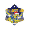 Parramatta Eels Christmas Ornaments - Pride Of Parramatta Eels Ugly Christmas Pattern And Aboriginal Inspired Ornaments