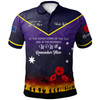 Melbourne Storm Anzac Custom Polo Shirt - Keeping the Spirit Alive Polo Shirt