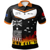 South Sydney Rabbitohs Anzac Custom Polo Shirt - Keeping The Spirit Alive Polo Shirt