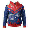 Newcastle Knights Anzac Custom Hoodie - Keeping The Spirit Alive Hoodie