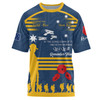 Parramatta Eels Anzac Custom T-shirt - Keeping the Spirit Alive T-shirt