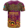 Brisbane Broncos Naidoc T-shirt - Custom Broncos For Our Elders T-shirt
