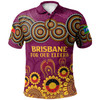 Brisbane Broncos Naidoc Polo Shirt - Custom Broncos For Our Elders Polo Shirt