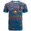 Newcastle Knights Naidoc T-shirt - Custom For Our Elders T-shirt