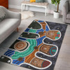Australia Aboriginal Inspired Area Rug - Friendship Aboriginal Style