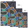 Australia Aboriginal Inspired Area Rug - Friendship Aboriginal Style