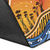 Australia Aboriginal Inspired Area Rug - Aboriginal Dot Art Vector Background Nature Concept