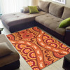 Australia Aboriginal Inspired Area Rug - Indigenous Art Aboriginal Inspired Dot Painting Style 7