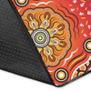 Australia Aboriginal Inspired Area Rug - Dot Design Vector Aboriginal Artwork