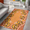 Australia Aboriginal Inspired Area Rug - Aboriginal Dot Design Background