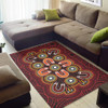 Australia Aboriginal Inspired Area Rug - Australian Aboriginal Dot Design Vector Painting