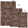 Australia Aboriginal Inspired Area Rug - Aboriginal Style Of Background