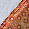 Australia Aboriginal Inspired Blanket -  Aboriginal Art Seamless Pattern