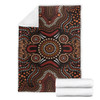 Australia Aboriginal Inspired Blanket - Aboriginal Style Of Background