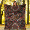 Australia Aboriginal Inspired Blanket - Aboriginal Style Of Background