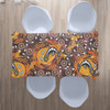 Australia Aboriginal Inspired Tablecloth - Kangaroo Aboiginal Inspired Dot Painting Style