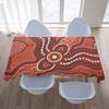 Australia Aboriginal Inspired Tablecloth - River Aboiginal Inspired Dot Painting Style