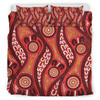 Australia Aboriginal Inspired Bedding Set - Indigenous Art Aboriginal Inspired Dot Painting Style 4