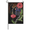 Australia Anzac Day Flag - Lest We Forget With Poppies Flowers Watercolor Style Flag Australia Anzac Day Flag - Lest We Forget With Poppies Flowers Watercolor Style Flag