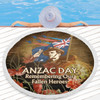 Anzac Day Beach Blanket - Remembering Our Fallen Heroes Beach Blanket